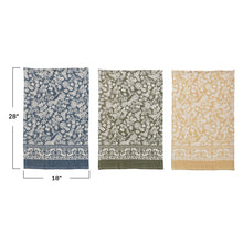 Load image into Gallery viewer, S/3 Cotton Printed Tea Towel