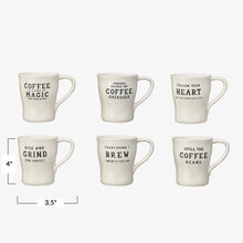 Load image into Gallery viewer, 12oz Coffee Saying Mug