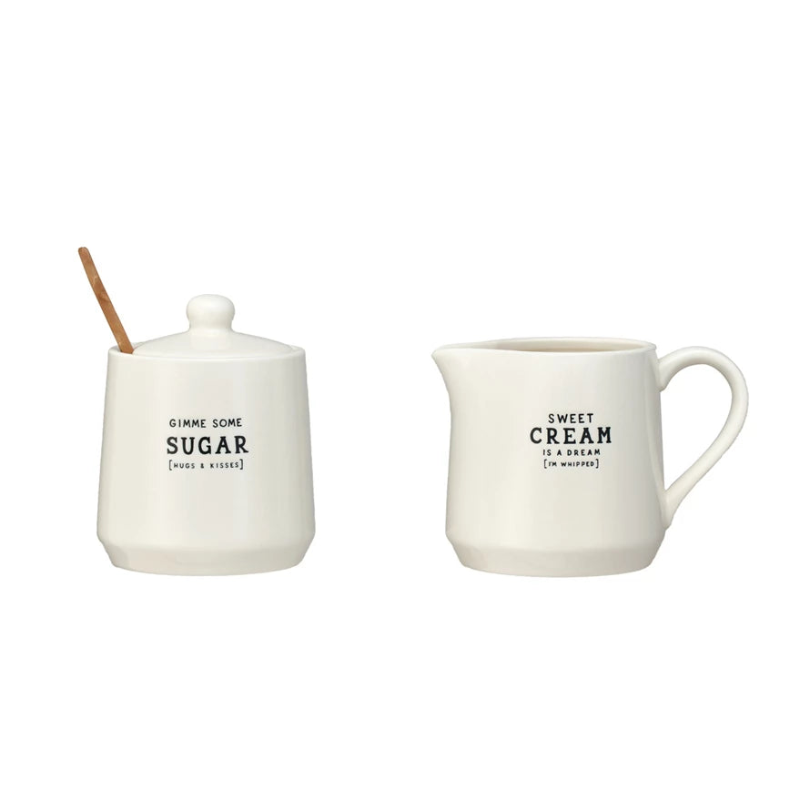 Cream & Sugar Set