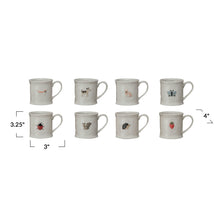 Load image into Gallery viewer, 8oz Stoneware Fruit/Animal Mug