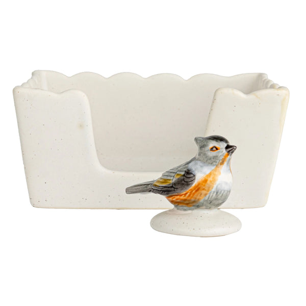 Napkin Holder w/ Bird Weight