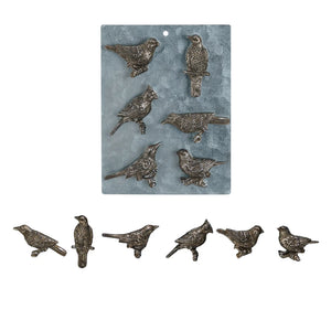 Set/6 Bird Magnets