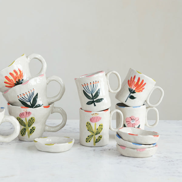 5oz Hand-Painted Espresso Mug