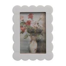 Load image into Gallery viewer, 4x6 Resin Scalloped Frame