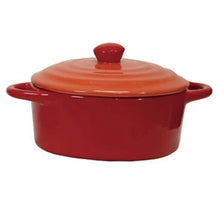 Load image into Gallery viewer, Two-Tone Stoneware Baking Pot