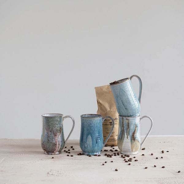 20oz Stoneware Mug, 4 Colors