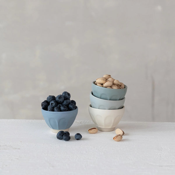 Matte Finish Pinch Pot, 4 Colors