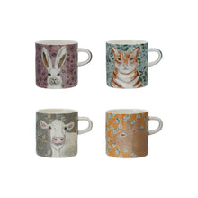 Load image into Gallery viewer, 16oz Stoneware Animal Mug