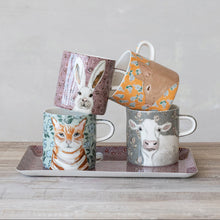 Load image into Gallery viewer, 16oz Stoneware Animal Mug