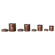 Load image into Gallery viewer, Copper Finish Canister