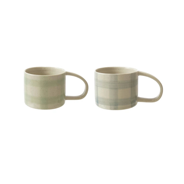 12oz Grid Mug, 2 Colors