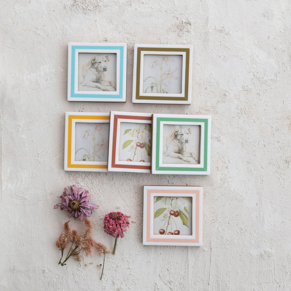 3x3  Resin Stripe Magnet Frame