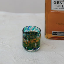 Load image into Gallery viewer, 2oz Hand-Blown Confetti Glass