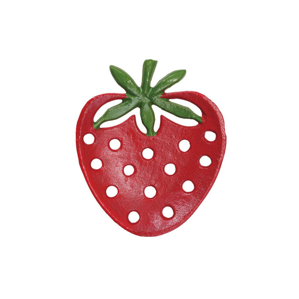 Cast Iron Strawberry Trivet