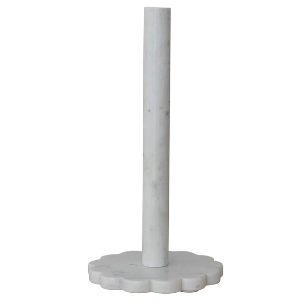 Marble Paper Towel Rack