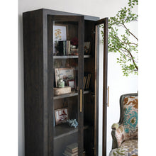 Load image into Gallery viewer, Pine Wood Cabinet w/ Glass Doors