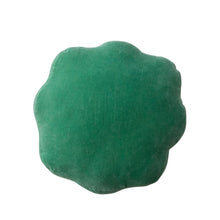 Load image into Gallery viewer, Scalloped Pillow with Embroidery &amp; Velvet