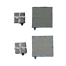 Load image into Gallery viewer, S/3 Cotton Dishcloths w/ Stitched Edge