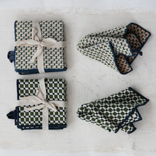 Load image into Gallery viewer, S/3 Cotton Dishcloths w/ Stitched Edge