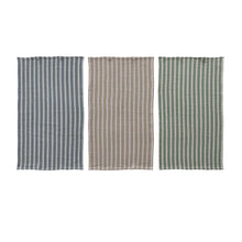 Load image into Gallery viewer, Striped Double Cloth Tea Towel