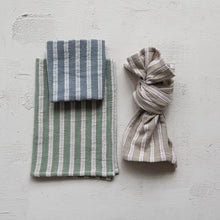 Load image into Gallery viewer, Striped Double Cloth Tea Towel
