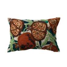 Load image into Gallery viewer, Pomegranate Lumbar Pillow