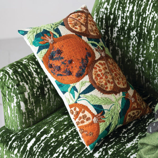 Pomegranate Lumbar Pillow