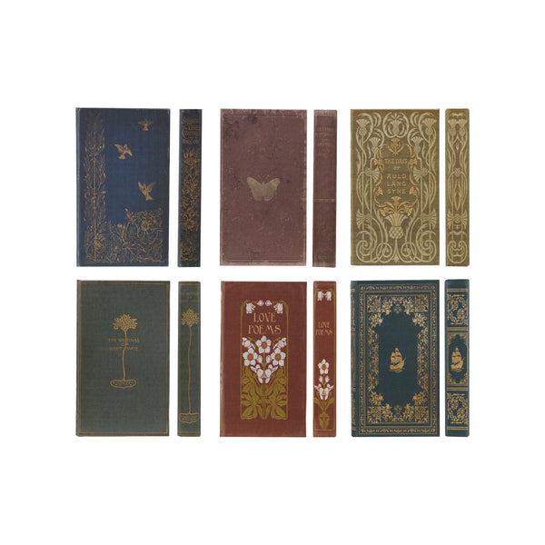 Decorative Book w/ Ruled Pages