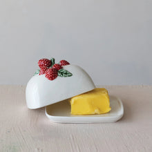 Load image into Gallery viewer, Raspberry Butter Dish