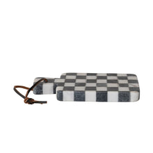 Load image into Gallery viewer, Checkered Marble Cheese Board
