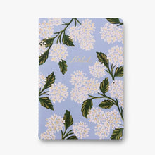 Load image into Gallery viewer, S/3 Hydrangea Notebooks