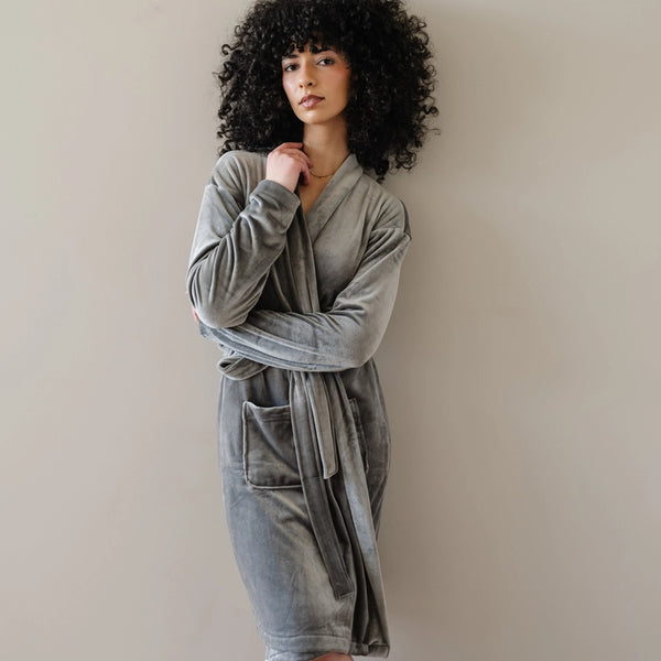 Saranoni Minky Stretch Luxe Robe