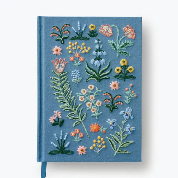 Menagerie Embroidered Journal