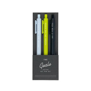 Set/3 Gel Pens (5 styles)