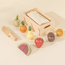Load image into Gallery viewer, Wooden Fruit Set