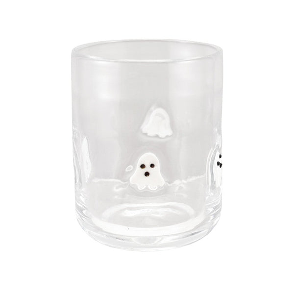 16oz Ghost Icon Drinking Glass