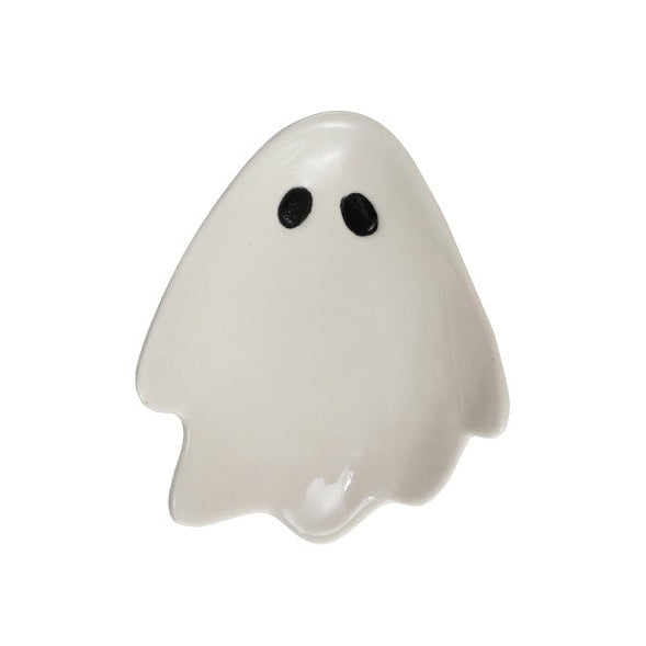 Stoneware Ghost Shaped Dish