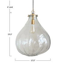Load image into Gallery viewer, Glass Pendant Lamp