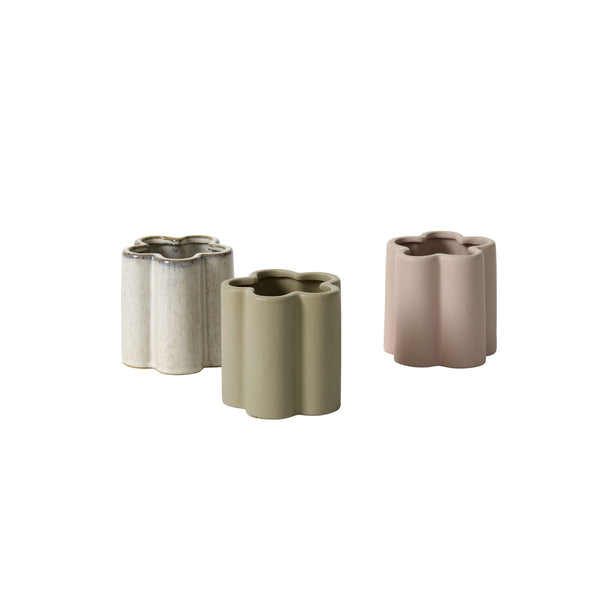 Flower Petal Vase, 3 Colors