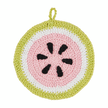 Load image into Gallery viewer, Crochet Fruit Trivet