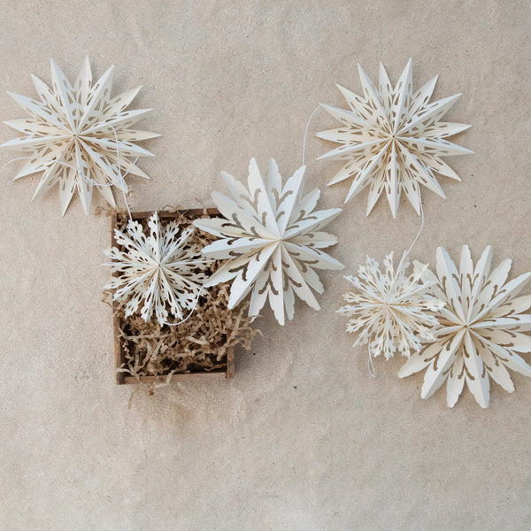 72" Snowflake Garland