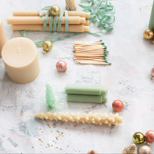 Load image into Gallery viewer, S/2 10" Tree Taper Candle