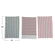Load image into Gallery viewer, Christmas Plaid Tea Towel