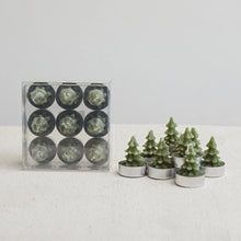 Load image into Gallery viewer, S/9 Mini Tree Tealights
