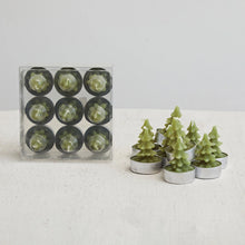 Load image into Gallery viewer, S/9 Mini Tree Tealights