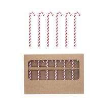 Load image into Gallery viewer, S/6 Candy Cane Stir Sticks