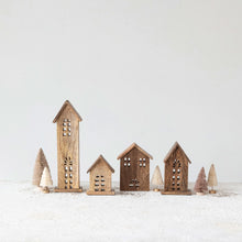 Load image into Gallery viewer, Carved Wood House