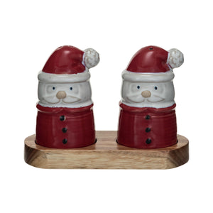 Santa/Snowman S+P in Tray