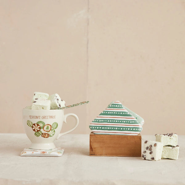 S/4 Holiday Resin Coasters