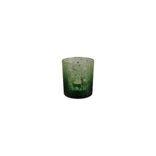 Load image into Gallery viewer, Mercury Glass Green Deer Votive Holder